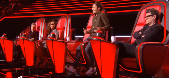 Marc Lavoine et Vianney en plein débat dans "The Voice 11" - Emission du 2 avril 2022, TF1