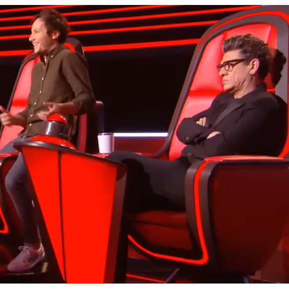 Marc Lavoine et Vianney en plein débat dans "The Voice 11" - Emission du 2 avril 2022, TF1