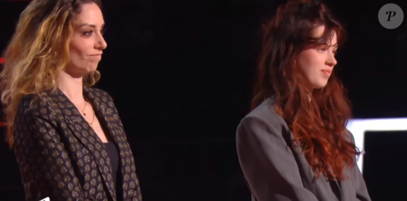 Paloma et Louise, Talents dans l'équipe de Vianney, s'affrontent en battle dans "The Voice 11" - Emission du 2 avril 2022, TF1