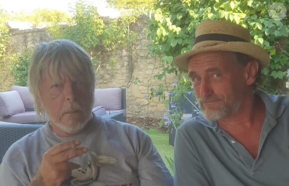 Jean-Paul Rouve en vacances avec Renaud, pendant l'été 2020. @ Instagram / Jean-Paul Rouve