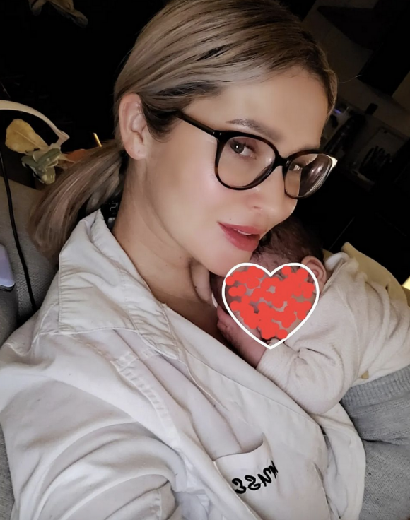 Tatiana-Laurence Delarue est devenue maman d'un petit garçon prénommé Newt au mois de février 2022 - Instagram