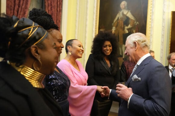 Le prince Charles, prince de Galles, lors de la réception après le Service annuel du Commonwealth à l'abbaye de Westminster à Londres, le 14 mars 2022. 