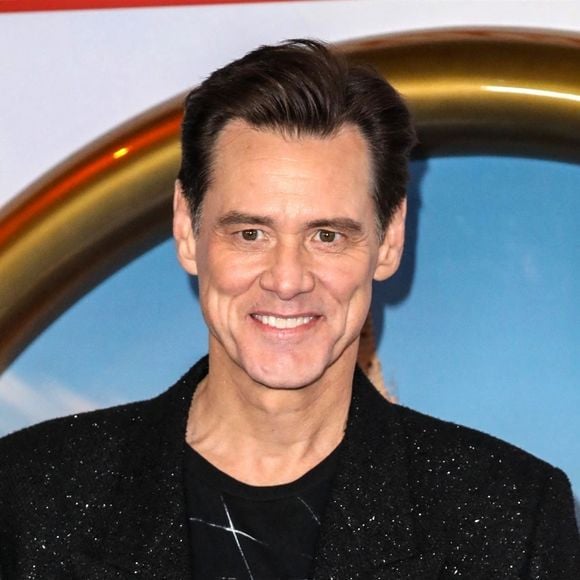 Jim Carrey à la première du film "Sonic The Hedgehog" à Londres, le 30 janvier 2020. 