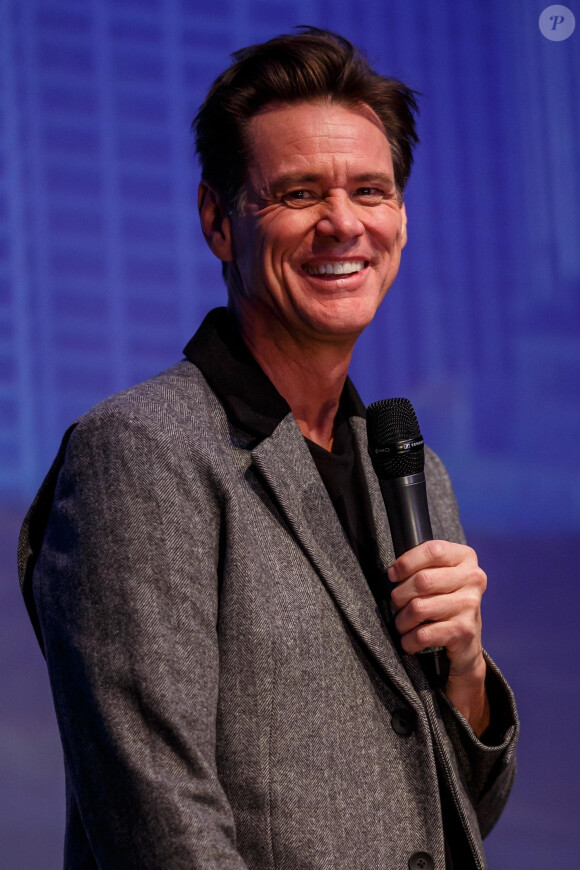 Jim Carrey - Première du film "Sonic le film" à Berlin, le 28 janvier 2020. 