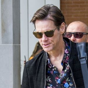 Jim Carrey à son arrivée à l'aéroport de Venise à l'occasion du 74ème Festival International du Film de Venise, la Mostra. Le 6 septembre 2017 