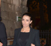 Eric Abidal et sa femme Hayet Kebir - Obsèques de Tito Vilanova l'ex-entraîneur du Barça à Barcelone en Espagne le 28 avril 2014.