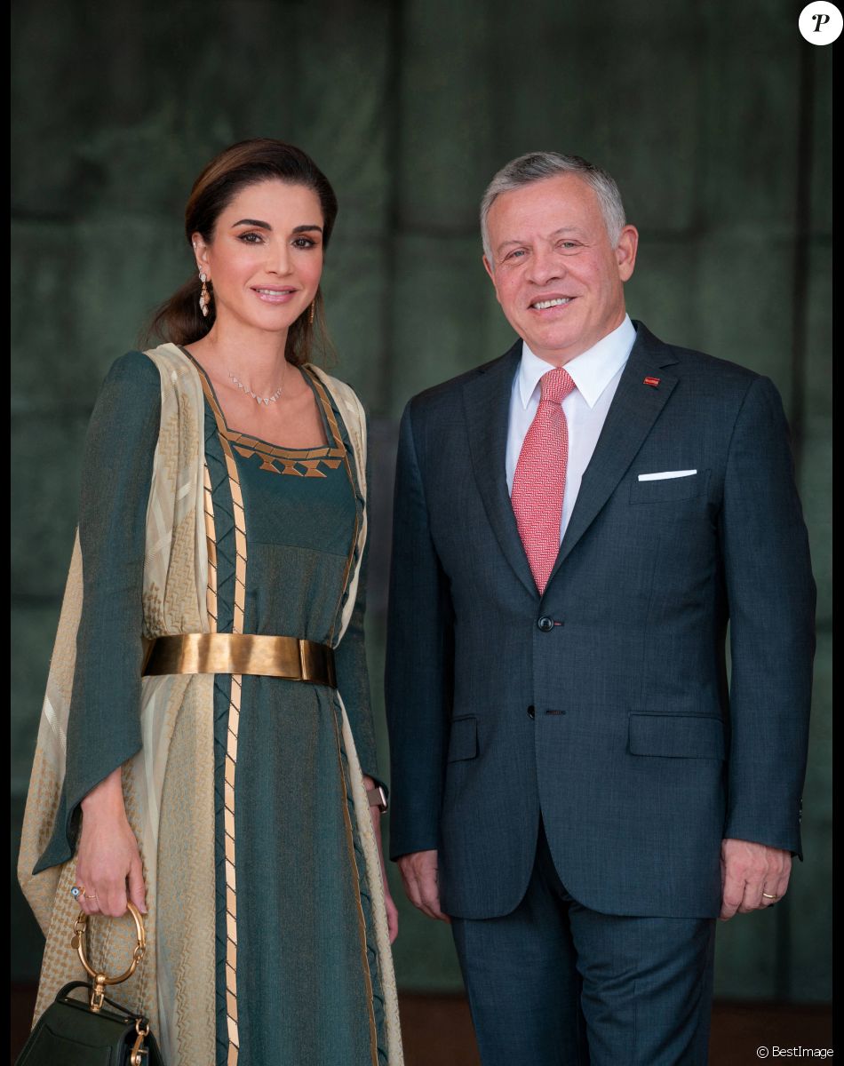 Le roi Abdullah II et la reine Rania de Jordanie - Photos de la reine Rania de Jordanie à l'occasion de son anniversaire le 31 août 2019 Photo prise le 25 mai 2019