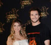 Amir Haddad et sa femme Lital (enceinte) - 20ème cérémonie des NRJ Music Awards au Palais des Festivals à Cannes. Le 10 novembre 2018 © Christophe Aubert via Bestimage 