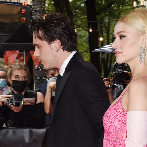 Brooklyn Beckham et sa fiancée Nicola Peltz - Les people à la sortie du Mark Hotel pour se rendre à la soirée du Met Gala (Met Ball) 2021 à New York, le 13 septembre 2021. 