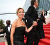 Anne-Sophie Lapix et son mari Arthur Sadoun - Montée des marches du film "Macbeth" lors du 68 ème Festival International du Film de Cannes, à Cannes le 23 mai 2015. 