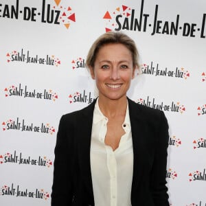 Anne-Sophie Lapix à la cérémonie de clôture du 3ème festival international de Saint-Jean-de-Luz, le 8 octobre 2016. © Patrick Bernard/Bestimage