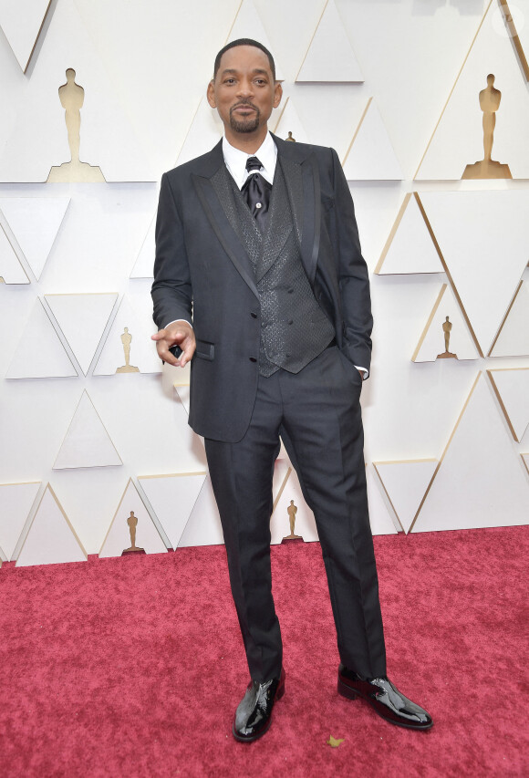 Will Smith au photocall de la 94ème édition de la cérémonie des Oscars à Los Angeles, le 27 mars 2022. 