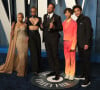 Jada Pinkett-Smith, Willow Smith, Will Smith, Jaden Smith et Trey Smith au photocall de la soirée "Vanity Fair" lors de la 94ème édition de la cérémonie des Oscars à Los Angeles, le 27 mars 2022. © Future-Image via Zuma Press/Bestimage