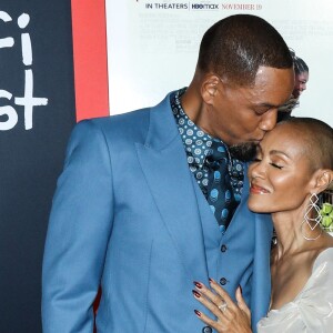 Will Smith et sa femme Jada Pinkett Smith à la première du film "King Richard" à Los Angeles, le 14 novembre 2021. 