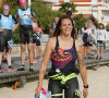 Exclusif - Laure Manaudou - La championne de natation L.Manaudou organise et lance la 1er édition de sa course, la "Swimrun" à Arcachon, France, le 23 juin 2019. © Patrick Bernard/Bestimage