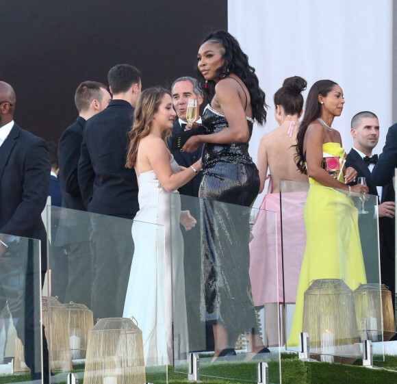 Venus Williams - Les invités lors de la cérémonie de mariage de Brooklyn Beckham et Nicola Peltz à Palm Beach en Floride le 9 avril 2021.