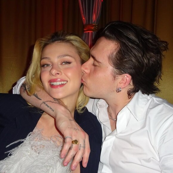 Brooklyn Beckham et sa chérie Nicola Peltz sur Instagram.