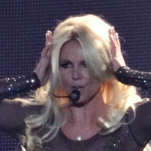 Britney Spears lors de son show "Britney: Piece Of Me" au Planet Hollywood Casino Resort à Las Vegas, le 16 août 2014. 
