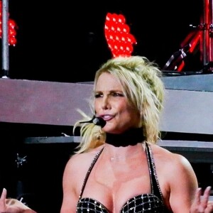 Britney Spears en concert à Scarborough, Royaume-Uni le 17 août 2018. 