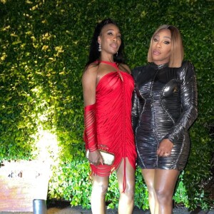 Serena Williams et sa soeur Venus avaient mis le paquet côté look pour le mariage de Brooklyn Beckham @ Instagram / Serena Williams