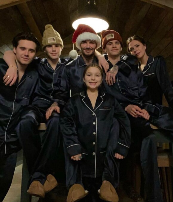 David Beckham et toute sa famille réunie @ Instagram / David Beckham