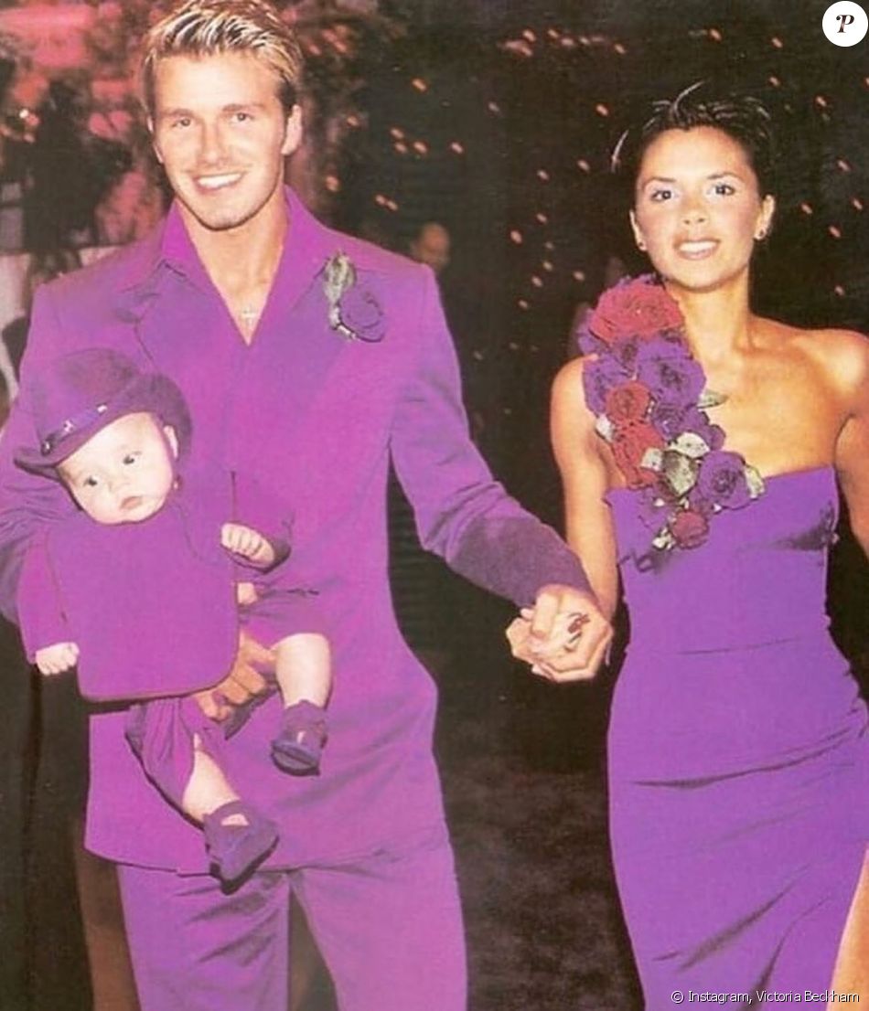 David et Victoria Beckham en 1999