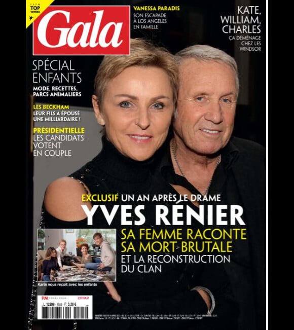 Couverture du magazine "Gala" du 14 avril 2022