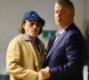 Johnny Depp rencontre son équipe juridique, dont Ben Chew de Brown Rudnick LLP pour de son procès contre son ex, A.Heard à Los Angeles, Californie, Etats-Unis, le 16 mars 2022.