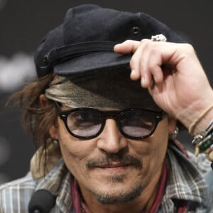 Conférence de presse de Johnny Depp pour la remise de son prix Donostia lors du 69ème festival international du film de San Sebastian (Saint Sebastien) le 22 septembre 2021.