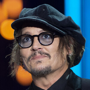 Johnny Depp reçoit un prix Donostia pour récompenser l'ensemble de sa carrière lors du 69ème festival international du film de San Sebastian (Saint Sebastien).