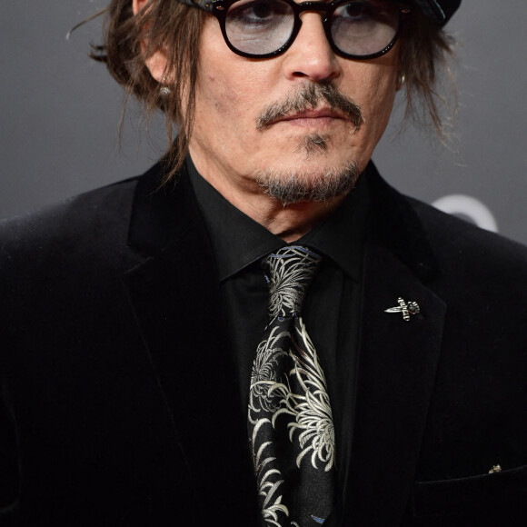 Johnny Depp reçoit un prix Donostia pour récompenser l'ensemble de sa carrière lors du 69ème festival international du film de San Sebastian (Saint Sebastien) le 22 septembre 2021