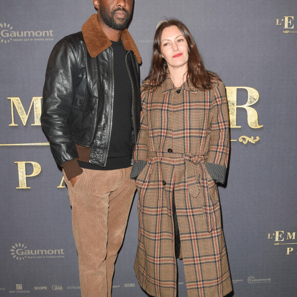 Thomas Ngijol et sa compagne Karole Rocher à l'avant-première du film policier "L'Empereur de Paris" au cinéma Gaumont-Opéra à Paris, France, le 10 décembre 2018. © Coadic Guirec/Bestimage 