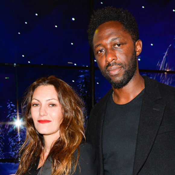 Thomas Ngijol et sa compagne Karole Rocher - Soirée d'inauguration de la boutique Orange Opéra à Paris, le 7 novembre 2016. © Coadic Guirec/Bestimage