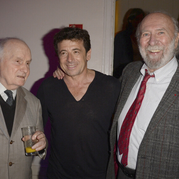 Michel Bouquet et Jean-Pierre Marielle - Concert de Patrick Bruel qui chante Barbara au Théâtre du Châtelet à Paris, le 6 juin 2016. © Coadic Guirec / Bestimage