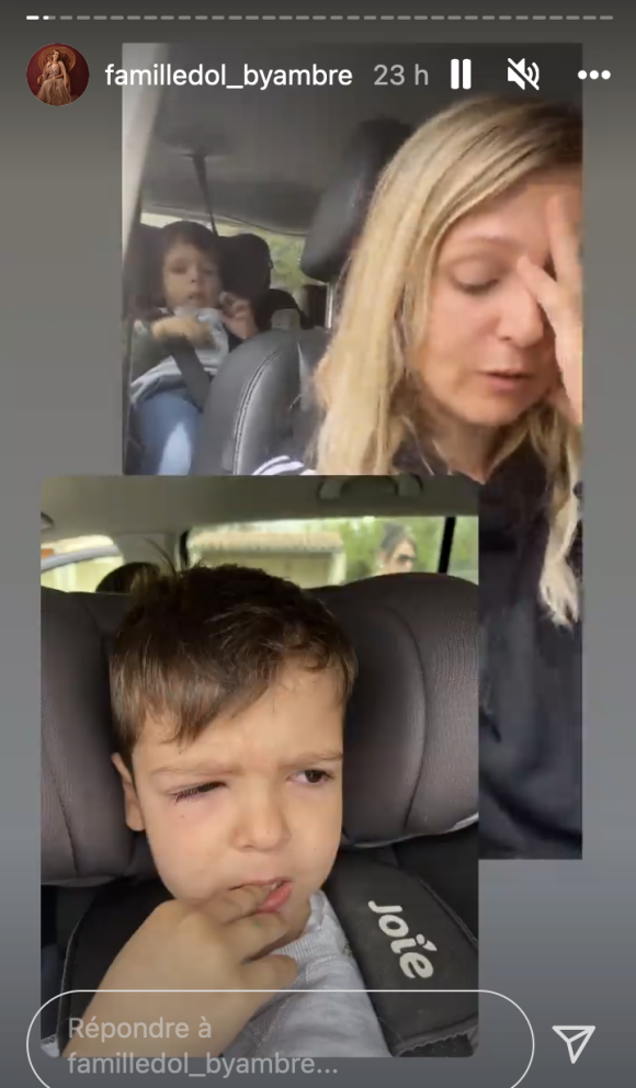 Ambre Dol (Familles nombreuses, la vie en XXL) dévoile des photos de son fils Joaquim victime d'une grosse réaction allergique - Instagram