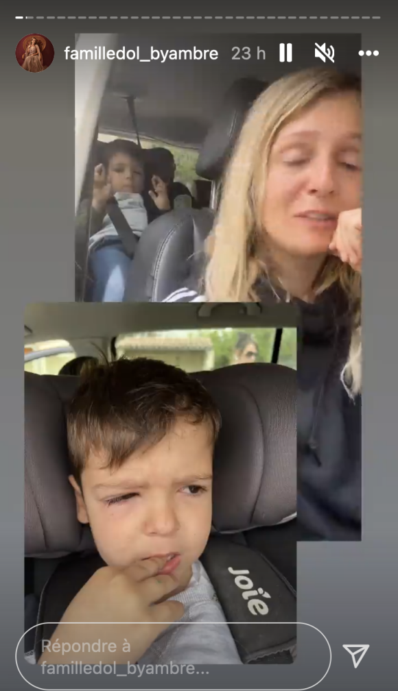 Ambre Dol (Familles nombreuses, la vie en XXL) dévoile des photos de son fils Joaquim victime d'une grosse réaction allergique - Instagram