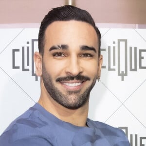 Exclusif - Adil Rami - Backstage de l'émission Clique. © Jack Tribeca / Bestimage