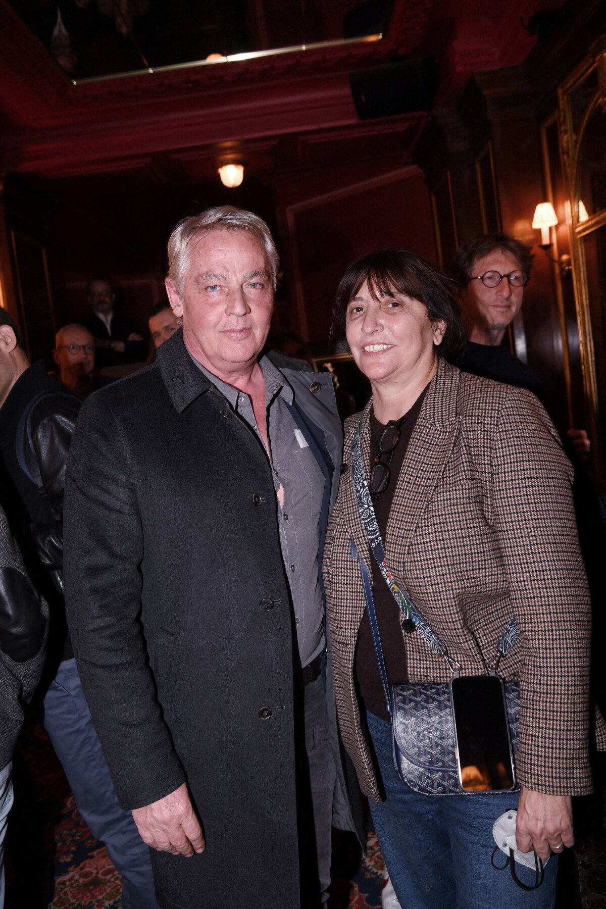 Photo : Exclusif - Anne Marcassus et son mari Fabrice Le Ruyet - Générale  du chanteur Amir Haddad, seul-en-scène dans la pièce Sélectionné mise en  scène par S. Suissa au théâtre Edouard