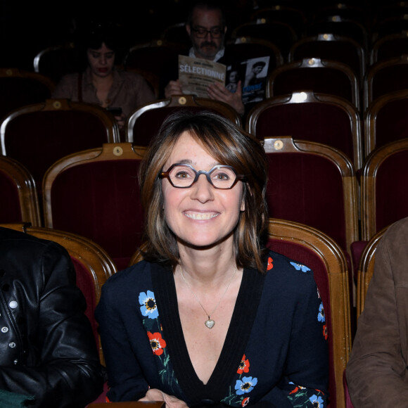 Exclusif - Alexia Laroche-Joubert et son compagnon Mathieu Grinberg - Générale du chanteur Amir Haddad, seul-en-scène dans la pièce "Sélectionné" mise en scène par S. Suissa au théâtre Edouard VII à Paris le 28 mars 2022. © Rachid Bellak/Bestimage Sélectionné, texte de M. Elya, raconte l'incroyable histoire du nageur Alfred Nakache, dont une piscine parisienne porte le nom dans le XXème arrondissement. Cet athlète a été plusieurs fois champion de France avant et après sa déportation à Auschwitz car de confession juive. © Rachid Bellak /Bestimage