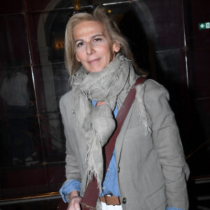 Exclusif - Anne Fulda - Générale du chanteur Amir Haddad, seul-en-scène dans la pièce "Sélectionné" mise en scène par S. Suissa au théâtre Edouard VII à Paris le 28 mars 2022. © Rachid Bellak/Bestimage Sélectionné, texte de M. Elya, raconte l'incroyable histoire du nageur Alfred Nakache, dont une piscine parisienne porte le nom dans le XXème arrondissement. Cet athlète a été plusieurs fois champion de France avant et après sa déportation à Auschwitz car de confession juive. © Rachid Bellak /Bestimage 
