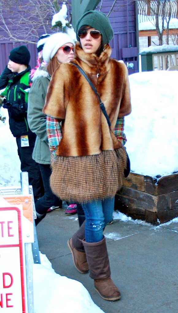Jessica Alba au Festival du film de Sundance dans l'Utah, le 24 janvier 2010