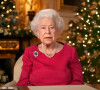 Le discours de Noël 2021 de la reine Elisabeth II au château de Windsor. © Youtube via Bestimage 