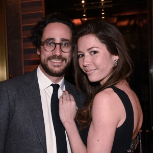 Exclusif - Thomas Hollande et sa femme Emilie Broussouloux - Soirée Le Bal du Siècle pour les 5 ans de l'hôtel Nolinski Paris. © Rachid Bellak / Bestimage