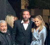 Ben Affleck et sa compagne Jennifer Lopez à la première du film "The Tender Bar" à Los Angeles, le 12 décembre 2021. 