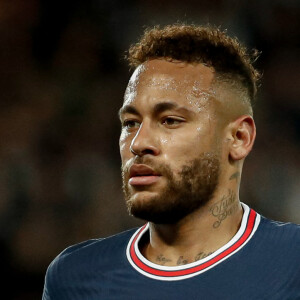 Neymar JR (Paris Saint Germain) - Football : Match Ligue 1 Uber Eats PSG Vs Lens (1-1) au parc des princes à Paris le 23 avril 2022 © Aurelien Morissard / Panoramic / Bestimage