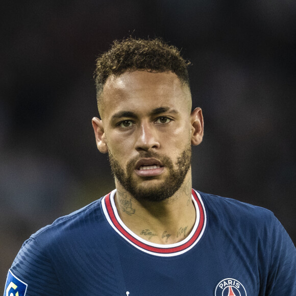 Neymar - Match de football Ligue 1 Uber Eats PSG - Lens (1-1) au parc des princes à Paris le 23 avril 2022 © Cyril Moreau / Bestimage