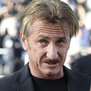 Sean Penn - Arrivées à la montée des marches du film "The Last Face" lors du 69ème Festival International du Film de Cannes.