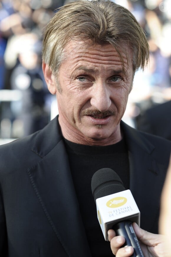 Sean Penn - Arrivées à la montée des marches du film "The Last Face" lors du 69ème Festival International du Film de Cannes.