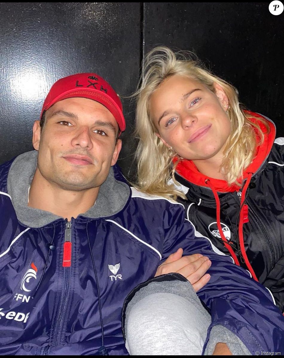 Florent Manaudou en couple avec Pernille Blume.