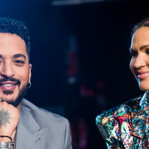 Exclusif - Backstage - Slimane et Vitaa - Enregistrement de l'émission "Tous ensemble pour la musique" pour la fête de la musique 2020 à l'AccorHotels Arena à Paris le 18 juin 2020. © Cyril Moreau / Veeren Ramsamy / Bestimage 